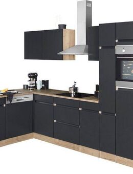 OPTIFIT Winkelküche Roth, Stellmaße 300x175 cm, wahlweise mit E-Geräten, mit Apothekerschrank