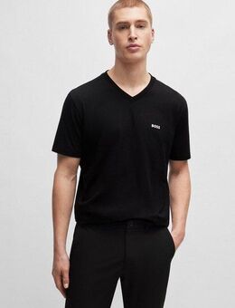 BOSS GREEN T-Shirt Tee V mit V-Ausschnitt