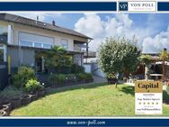 Zwei Wohnungen: Erdgeschoss und vermietetes Souterrain, Garage, Garten und Hofanteil - Speyer