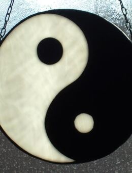Tiffany Glasbild Yin Yang - Krefeld