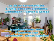 Großzügige ca. 92 m² 3-Raum-Wohnung in ruhiger Lage mit Garage & Gartenanteil - Apolda