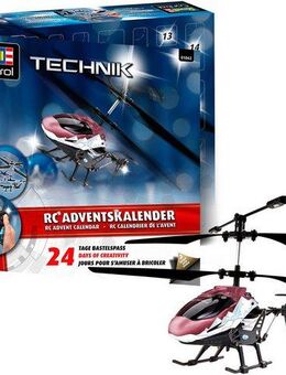 Revell® Spielzeug-Adventskalender RC Helikopter, ferngesteuerter RC Hubschrauber zum Selberbauen