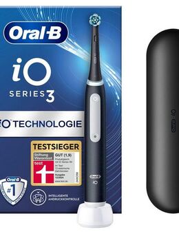 Oral-B Elektrische Zahnbürste iO Series 3, Aufsteckbürsten: 1 St., Magnet-Technologie