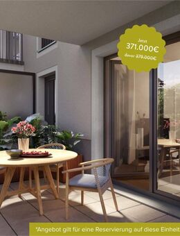 PREISAKTION: Schöne 1,5-Zimmer-Wohnung mit Terrasse - Oberschleißheim