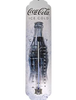 Tolles Blechschild mit Thermometer Coca Cola Ice Cold - Hamburg