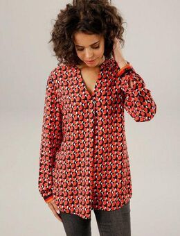 Aniston CASUAL Schlupfbluse mit farbenfrohem, graphischem Druck