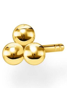THOMAS SABO Single-Ohrstecker Kugeln gold, Kugeln silber, H2140-001-21, H2140-413-39