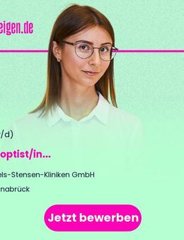 Orthoptist/in (m/w/d) - Osnabrück
