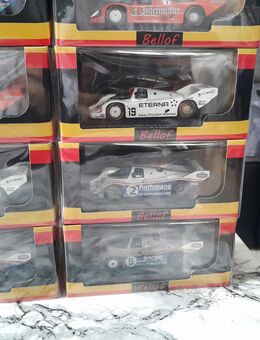 14x Porsche aus der Stefan Bellof Kollektion 1:43 OVP - Ravensburg Zentrum