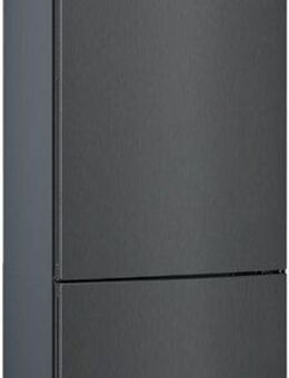 SIEMENS Kühl-/Gefrierkombination KG39E8XBA, 201 cm hoch, 60 cm breit, lowFrost, hyperFresh Schublade, bigBox, LED-Licht, Flaschenregal