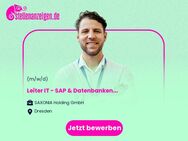 Leiter IT - SAP & Datenbanken (m/w/d) - Dresden