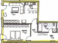 Zentrumsnahe Wohnung mit Balkon - Bad Düben