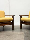 Mid Century Brutalist Lounge Sessel Armchair zu 60s Danish Design in 22303