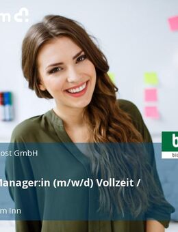 Content Manager:in (m/w/d) Vollzeit / Teilzeit - Mühldorf (Inn)