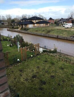 Exclusiv wohnen-Direkt am Wasser- eigener Bootssteg,freistehendes Einfamilien-Seehaus mit Garten, Terrasse, Carport mit Geräteraum,moderne Ausstattung - Rhede (Ems)