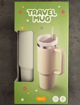 Trinkbecher/Thermobecher (Travel Mug) "Hallo Frühling" von Coop, Neu + OVP - Lottstetten