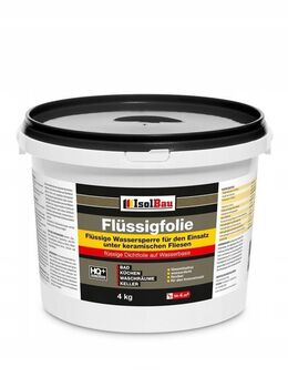 IsolBau FLEXIBLE FLÜSSIGFOLIEN-BAD-ISOLIERUNG 4kg - Wuppertal