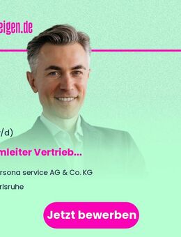 Teamleiter Vertrieb (m/w/d) - Karlsruhe
