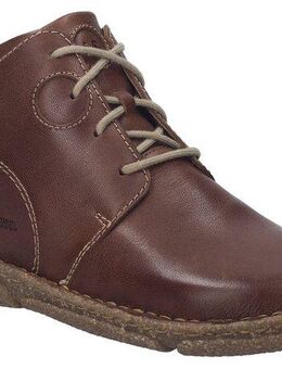 Josef Seibel Neele 46 Schnürstiefelette Freizeitschuh, Komfortschuh mit Wechselfußbett aus Leder