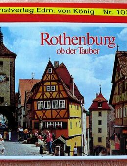 Leporello Rothenburg o.d. Tauber - Niederfischbach