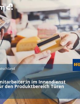 Vertriebsmitarbeiter:in im Innendienst (m/w/d) für den Produktbereich Türen - Anzing