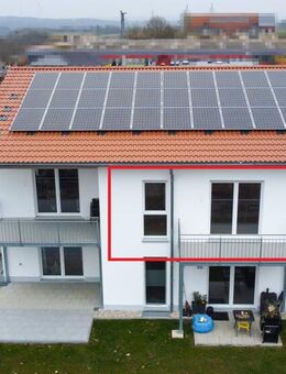 NEUBAU, 3 Zimmer, KfW 40 QNG mit 76,73 m², 1. OG mit Balkon, Whg #8 - Edelsfeld