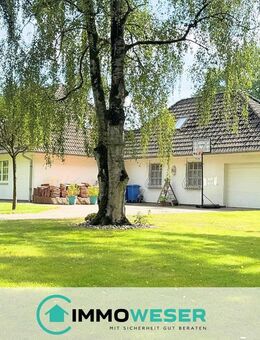 Exklusive Villa mit separatem Gästehaus auf großzügigem, parkähnlichem Grundstück am Waldrand - Thedinghausen
