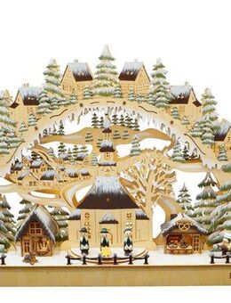 Myflair Möbel & Accessoires LED Schwibbogen, LED-Beleuchtung, batteriebetrieben