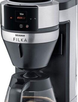 Severin Kaffeemaschine mit Mahlwerk KA 4852 FILKA, 1l Kaffeekanne, Papierfilter 1x4
