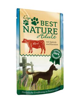 Best Nature Adult Dog 12 x 150 g - Rind & Spätzle