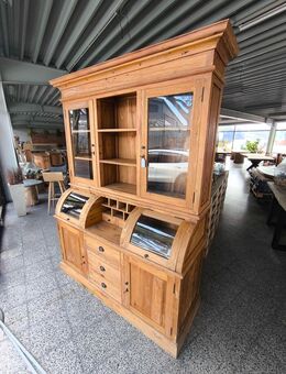 Buffetschrank Küchenbuffet Schrank Vitrine massiv recycelt Teakholz Teak Upcycling - Duisburg