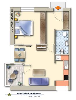 2-Zimmer-Apartement, Erstbezug nach Renovierung - Celle