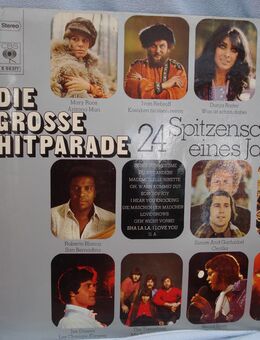 Doppel LP Die große Hitparade 24 Spitzenschlager eines Jahres - Friedrichsdorf