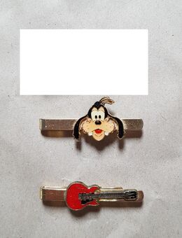 Krawattenspangen Goofy, Gitarre - Hamburg Wandsbek
