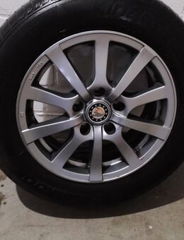 Alufelgen Platin mit Reifen 195/65R15 - Hamm