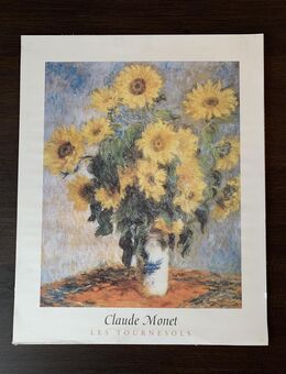 Claude Monet Sonnenblumen Kunstdruck - Vilshofen (Donau) Zentrum
