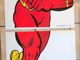 ROTER BLITZ FLASH RIESEN-POSTER VON 1980 EHAPA NEU in 44139