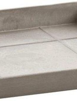 ECOPOTS Blumentopfuntersetzer ROUND SAUCER Taupe, BxTxH: 28x28x3 cm