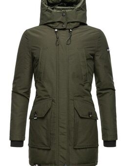 Navahoo Winterjacke Blizzardstorm Warm gefütterter Wintermantel mit Kapuze