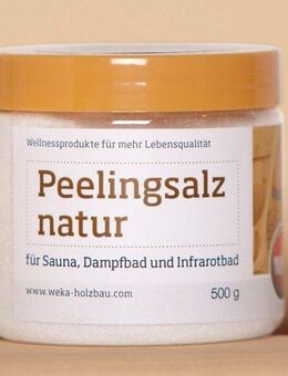 weka Salzpeeling, für Sauna und Dampfbad, 500 g
