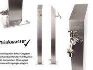 TRINKWASSER Wassersäule TSQS 1030 Edelstahl V2A eckig - Hiddenhausen