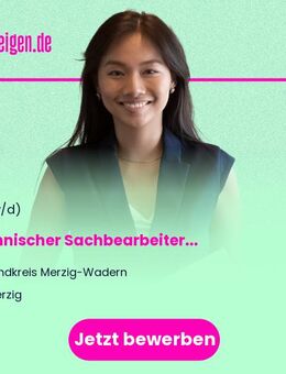Technischer Sachbearbeiter (m/w/d) - Merzig