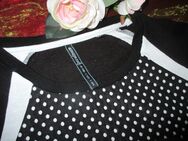 NEU * DESIGNER * Punkte * Polka Dots * Strick- Pullover "Stradivarius" Gr. 34- 36 XS- S * schwarz * weiß * - Riedlingen