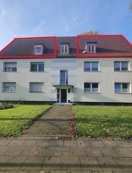 DACHGESCHOSSWOHNUNG MIT AUSBAUPOTENTIAL - BAUGENEHMIGUNG VORHANDEN - LOGGIA - EIGENER GARTEN - Gelsenkirchen