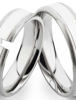 Partnerringe Edelstahl PE048 - Aholming