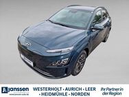 Hyundai Kona Elektro, PRIME-Paket Sitz-Paket (schwarzer, Jahr 2023 - Leer (Ostfriesland)