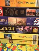 Puzzle 500 bis 2000 Einzelteile Nichtraucher Weihnachtsaktion 14 Karton oder einzeln Einzelpreis 2 Euro ab 5 Stück 1 Geschenkt dazu oder alle 14 Stück 22 Euro in 91217