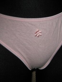 NEU * Sexy * edel * Bikini- Höschen Slip mit 3D- Blume * Blüte * Flower "SkintoSkin" Gr. 36- 38/ S * rosé * rosa * - Riedlingen