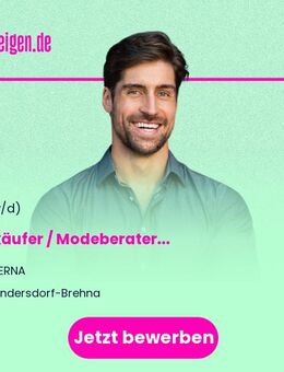 Verkäufer / Modeberater (m/w/d) - Sandersdorf Brehna