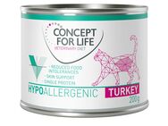Concept for Life Veterinary Diet Hypoallergenic Pute - 6 x 200 g
